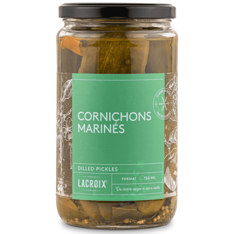 Cornichons marinés