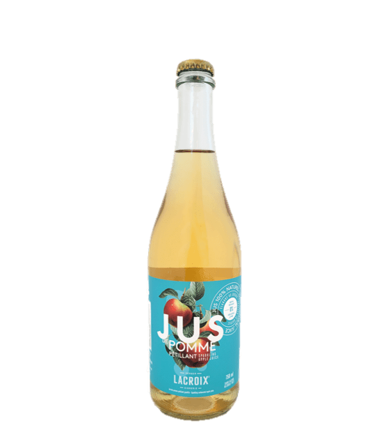 Jus de pomme pétillant