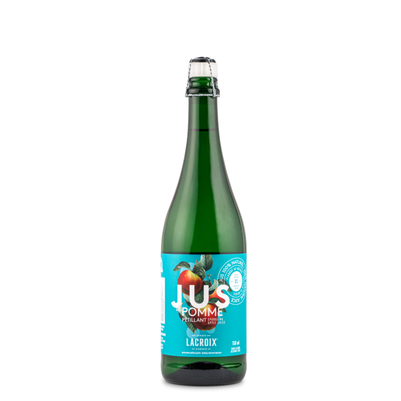 Jus de pomme pétillant 